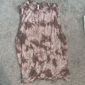 Lululemon- Tie dye tunic tank, sz 10